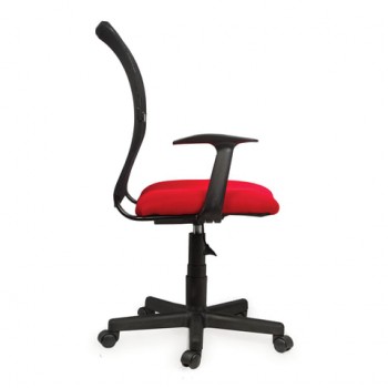 Кресло BRABIX Spring MG-307 (красно-черный) в Дорогино - dorogino.mebel54.com | фото