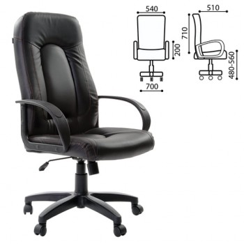 Кресло офисное BRABIX Strike EX-525 (черный 2) в Дорогино - dorogino.mebel54.com | фото