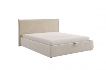 Кровать с подъемным механизмом Лада 160х200 см (графит (велюр)) в Дорогино - dorogino.mebel54.com | фото