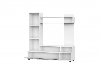 Мебель для гостиной "МГС 9" Белый / Цемент светлый в Дорогино - dorogino.mebel54.com | фото