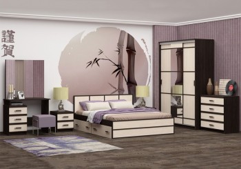 Модульная спальня Сакура в Дорогино - dorogino.mebel54.com | фото