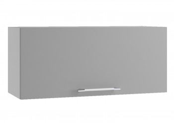 Ройс ПГ 800 Шкаф верхний горизонтальный (Графит софт/корпус Серый) в Дорогино - dorogino.mebel54.com | фото